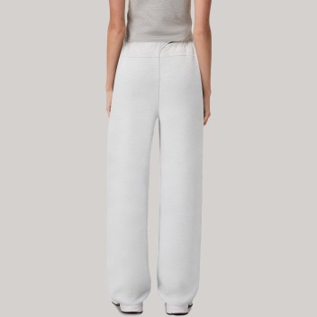 Autumn gray elastic waist women's jogger pants