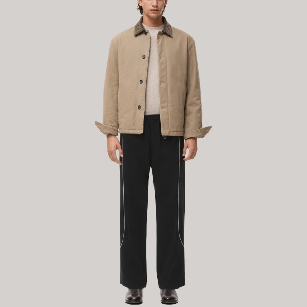 High-quality color-blocked men's windproof pants
