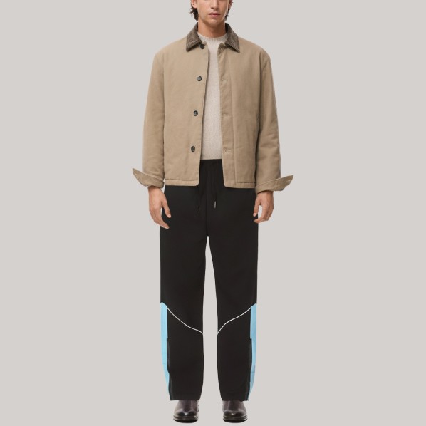 Stylish drawstring men's sports windproof pants