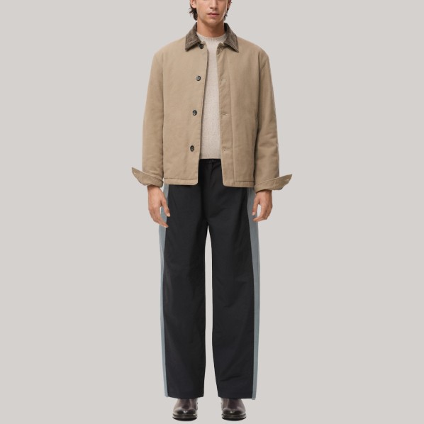 Color-blocked comfortable men's windproof pants